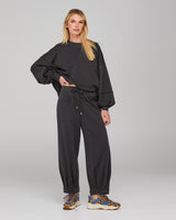 Guru Track Pant - Washed Black