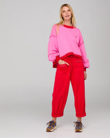Guru Track Pant - Red