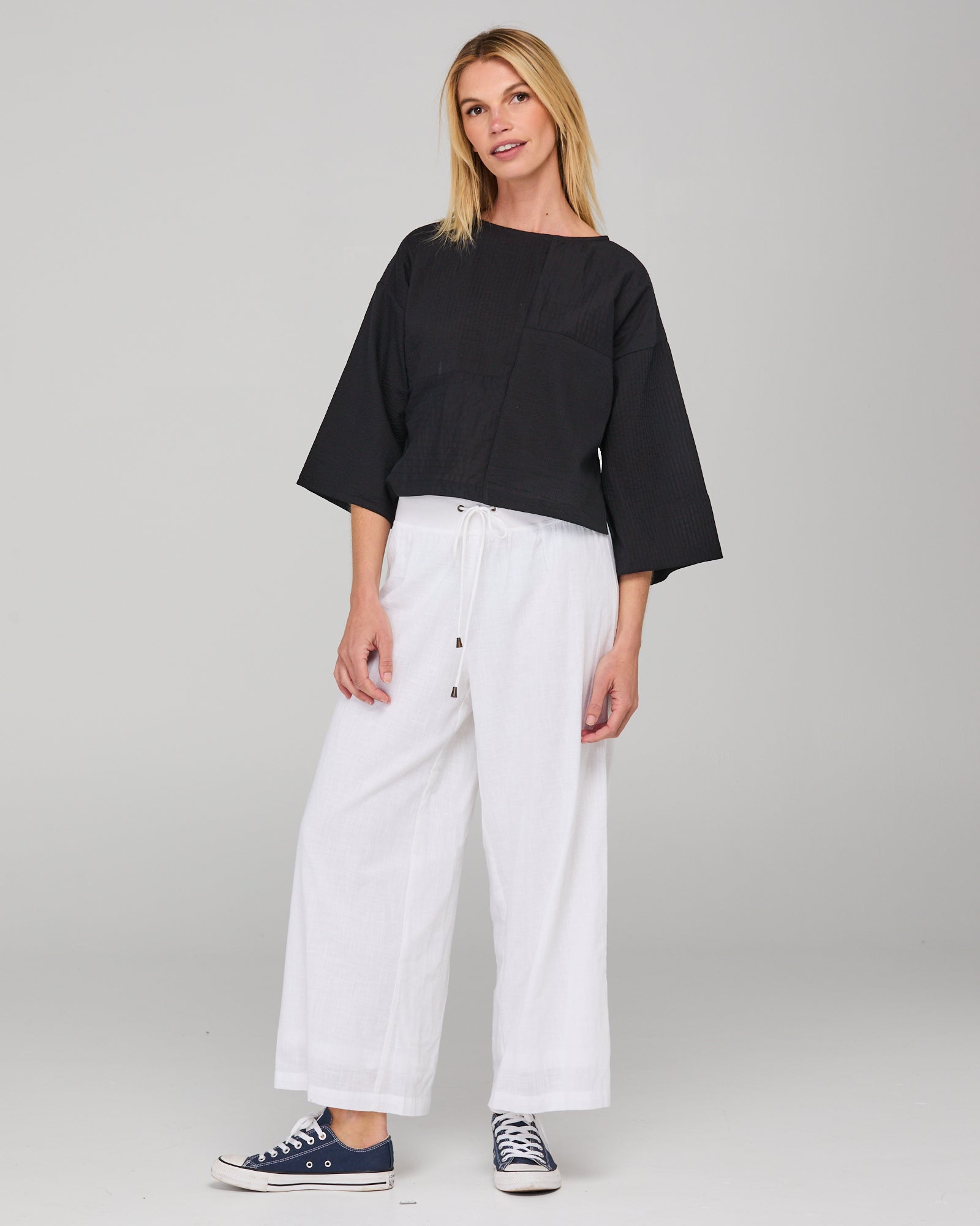 Dimple Top - Black
