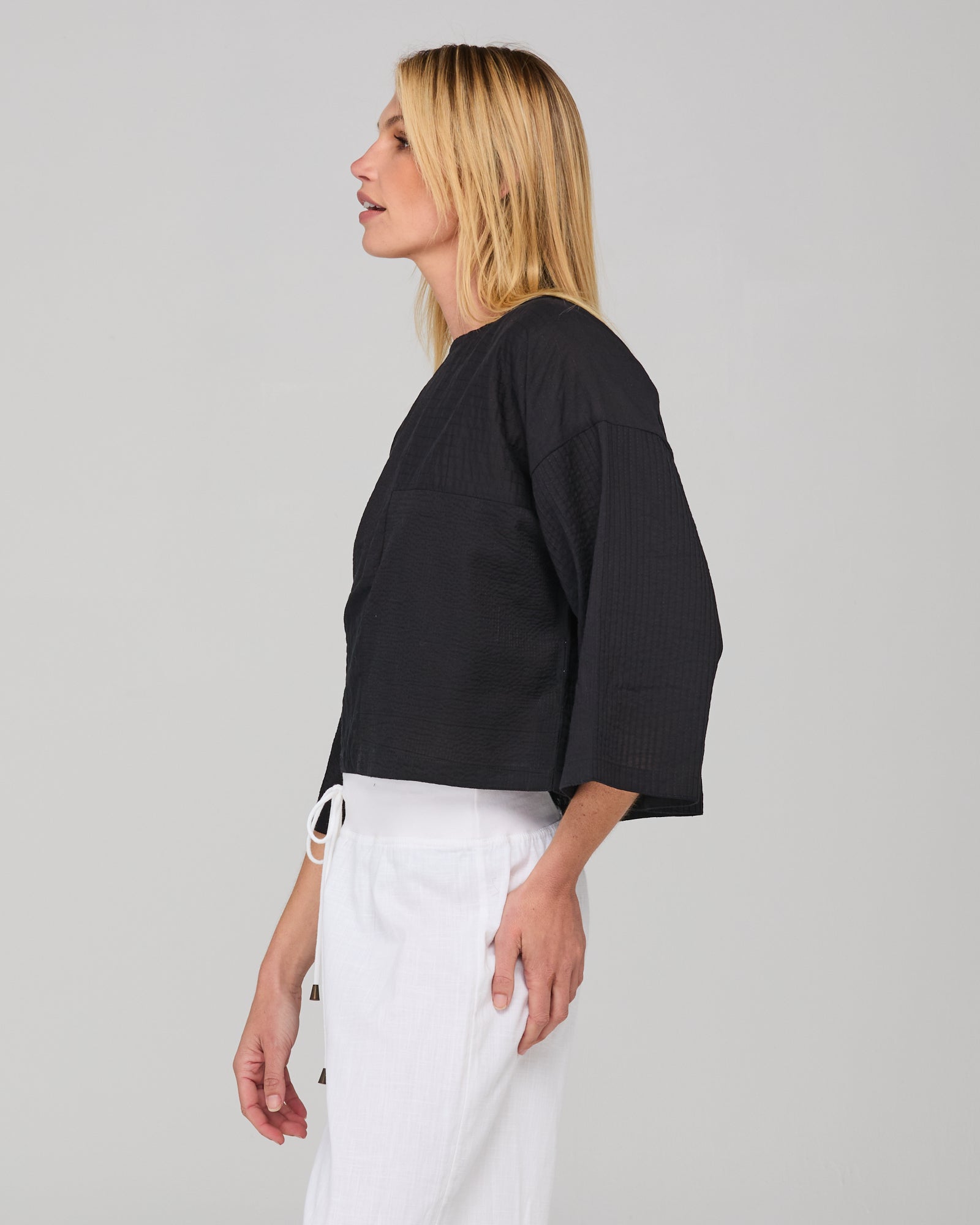Dimple Top - Black