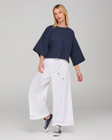Dimple Top - Navy