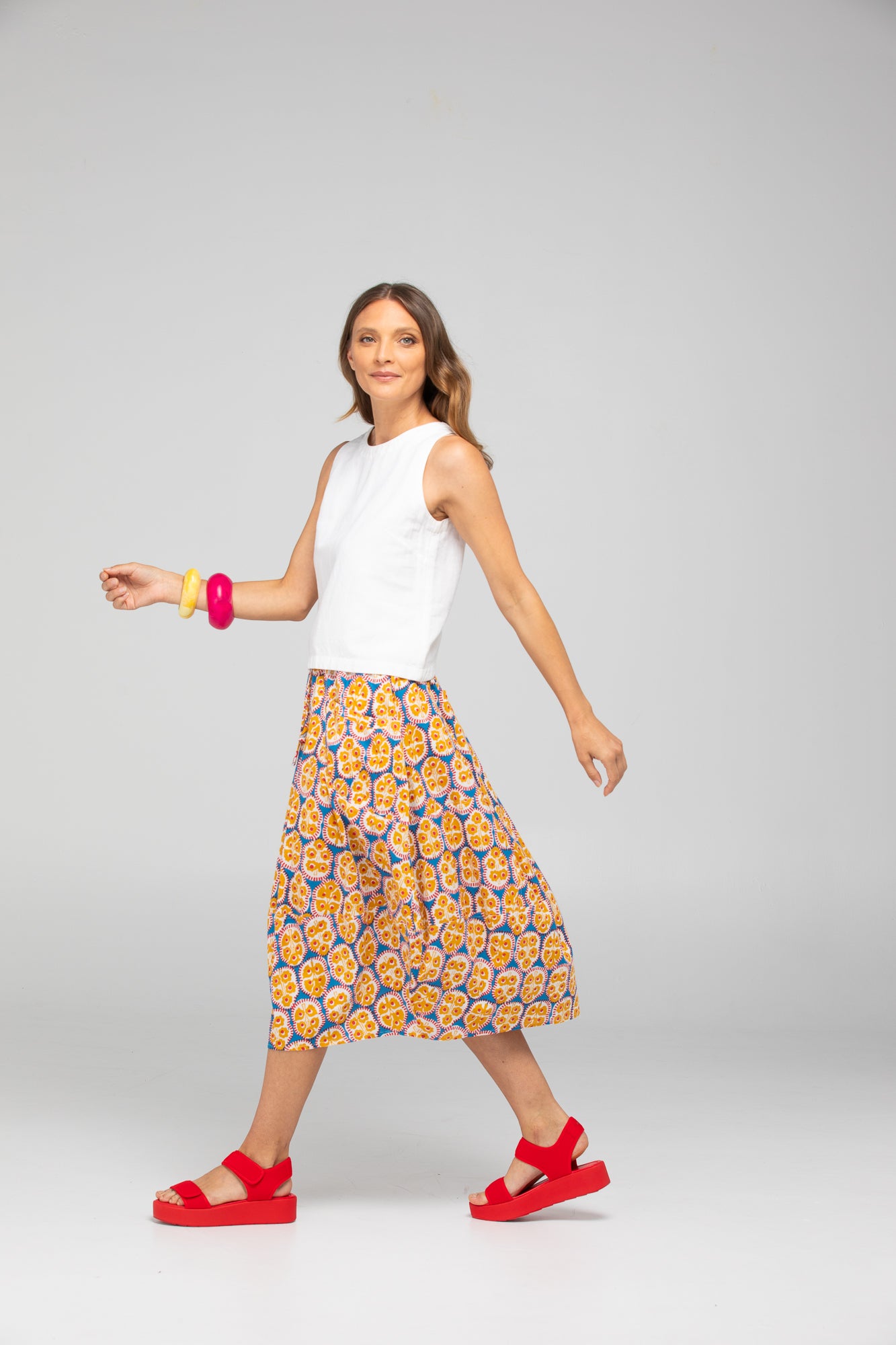 Guru Skirt - Emilia Blue