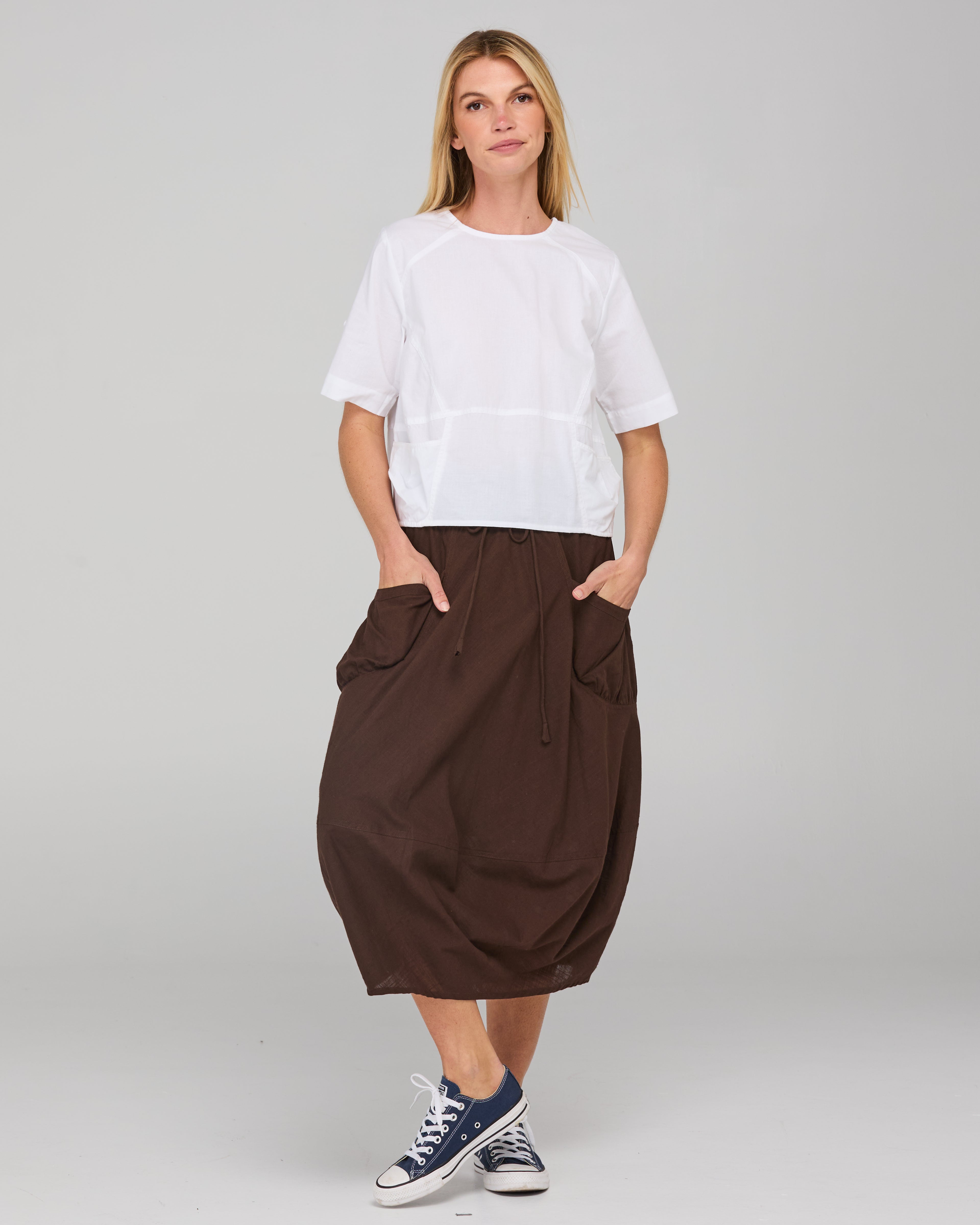 Guru Skirt - Ground Coffee