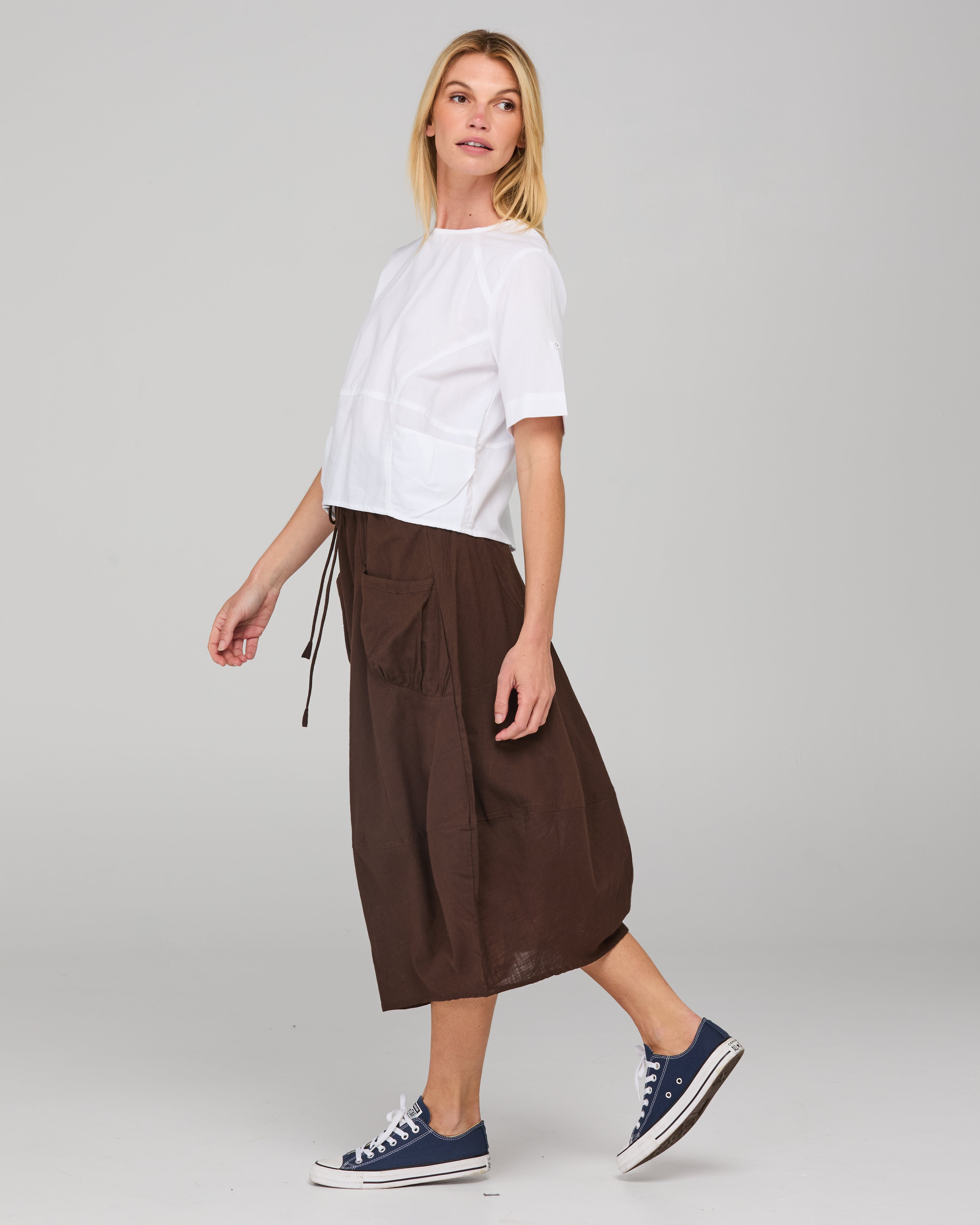 Guru Skirt - Ground Coffee