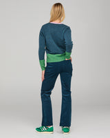 Poet Cardigan - Blue Multi