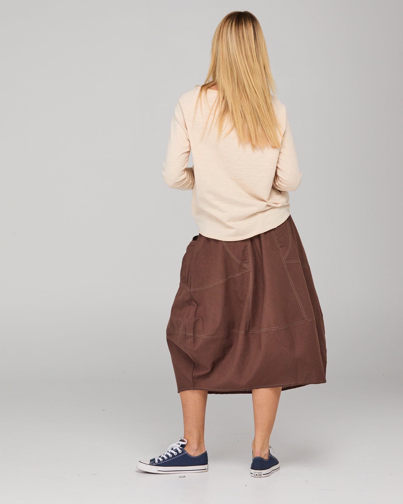 Guru Skirt - Dark Taupe