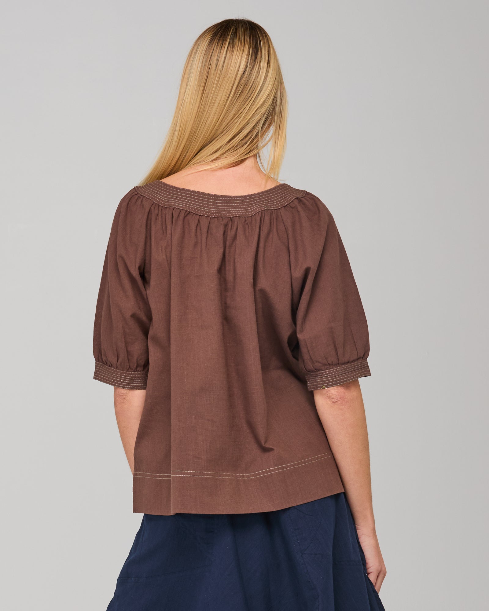 Bliss Top - Dark Taupe