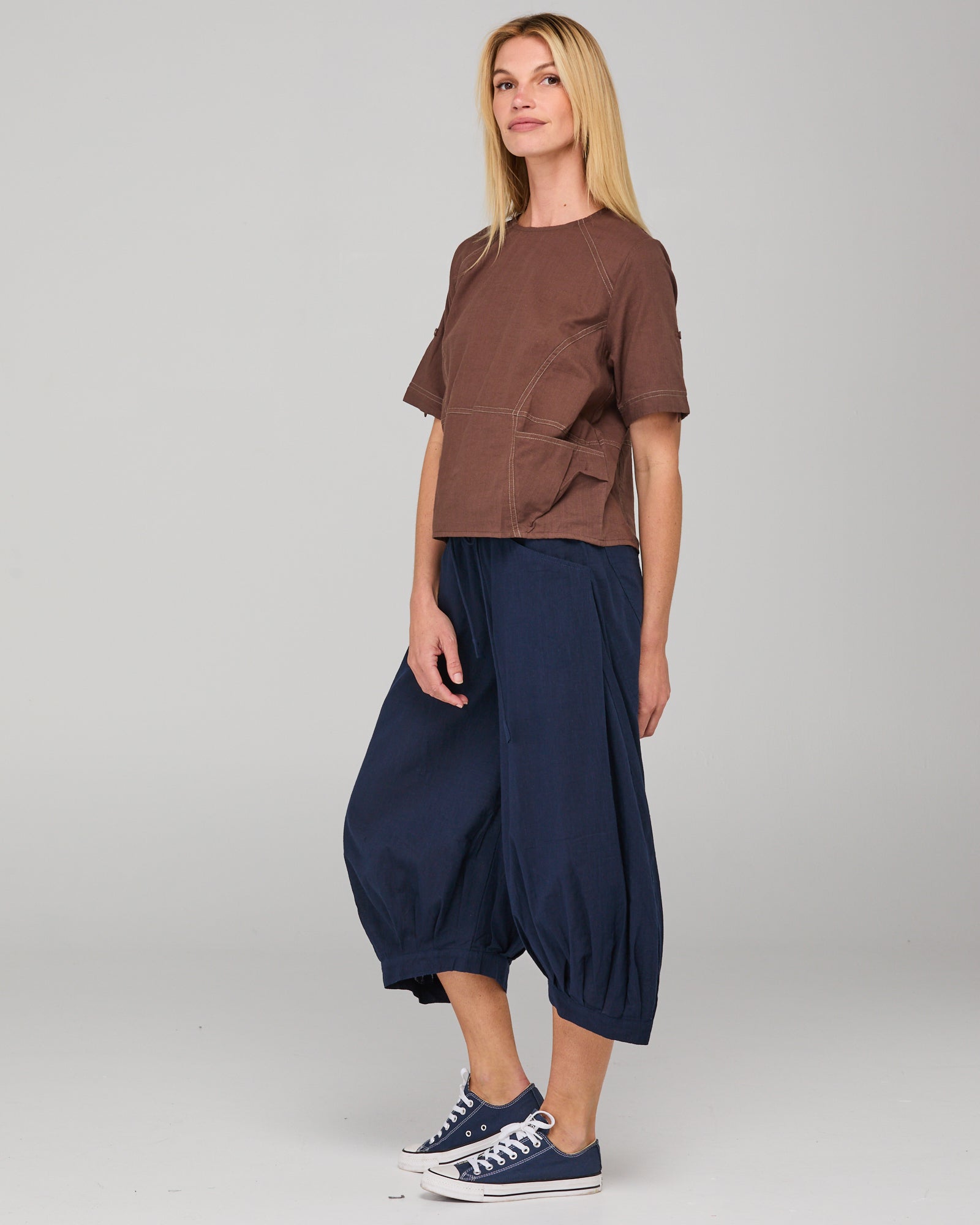 Guru Top - Dark Taupe