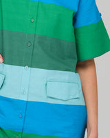 Kimi Dress - Emi Blue