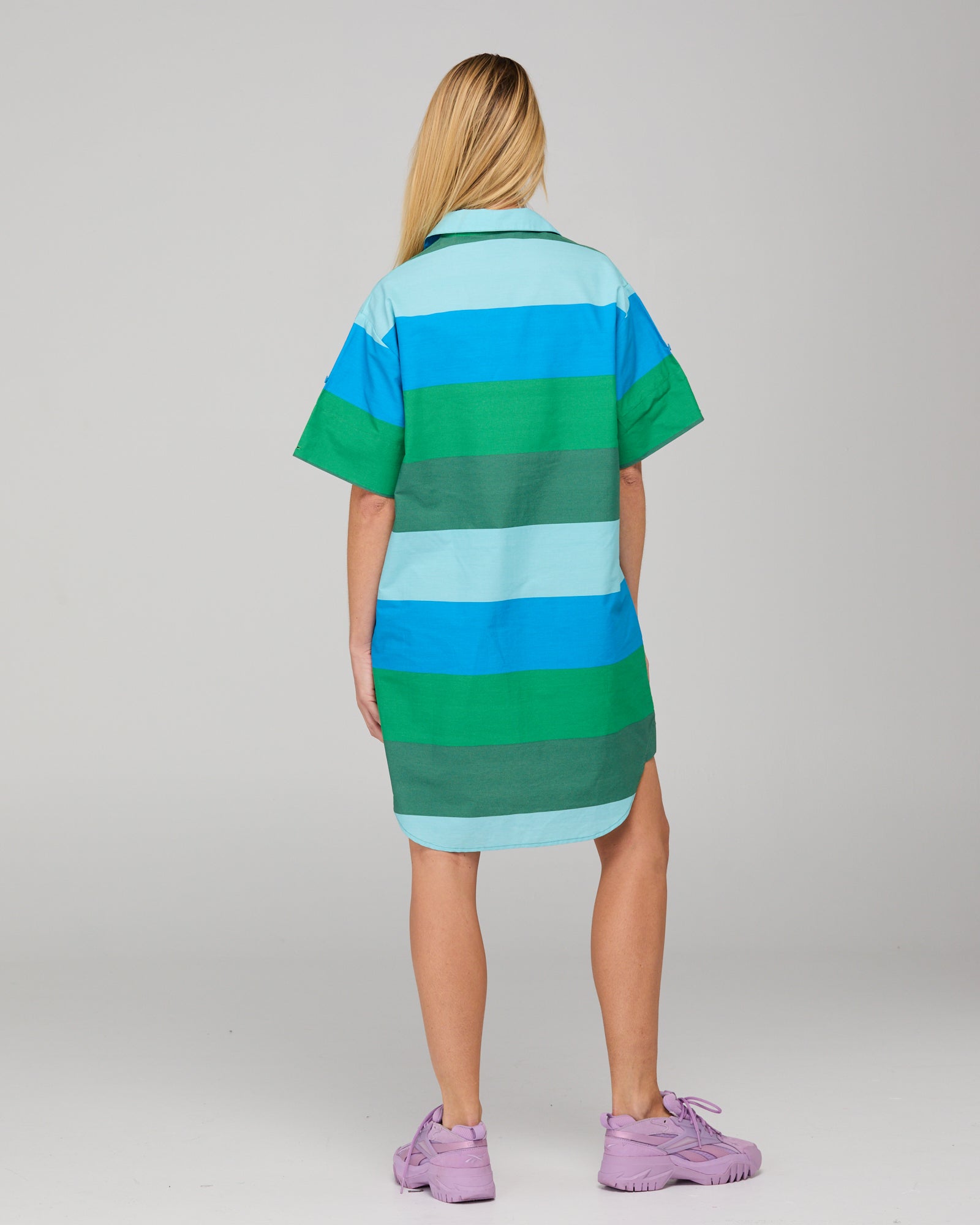 Kimi Dress - Emi Blue