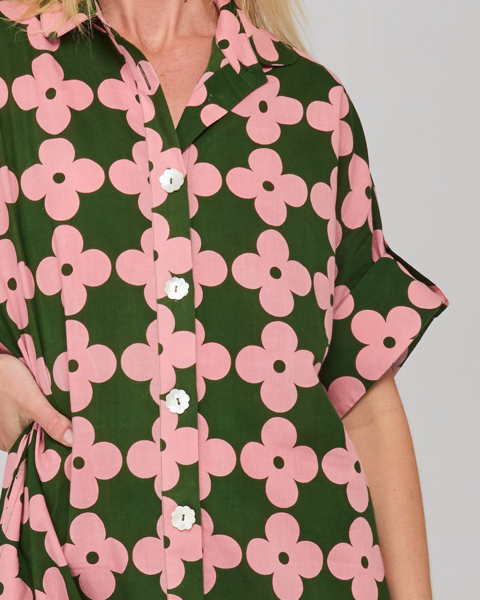 Maui Shirt Dress - Keiko