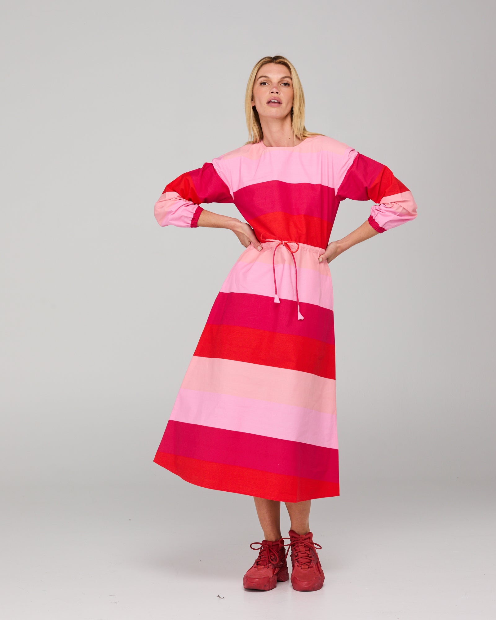 Lini Dress - Emi Pink