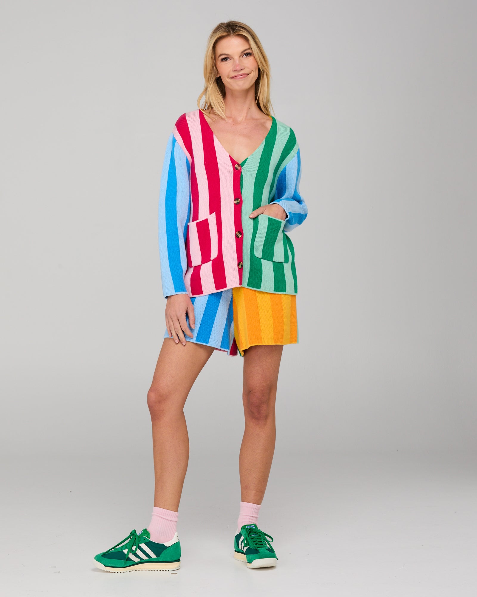 Rainbow Short - Rainbow Stripe