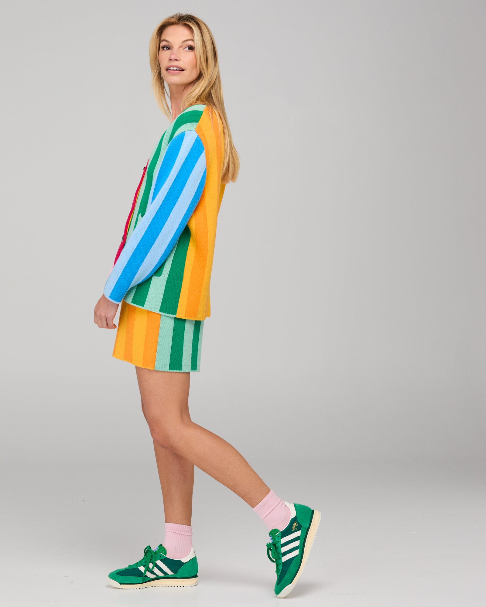 Rainbow Short - Rainbow Stripe