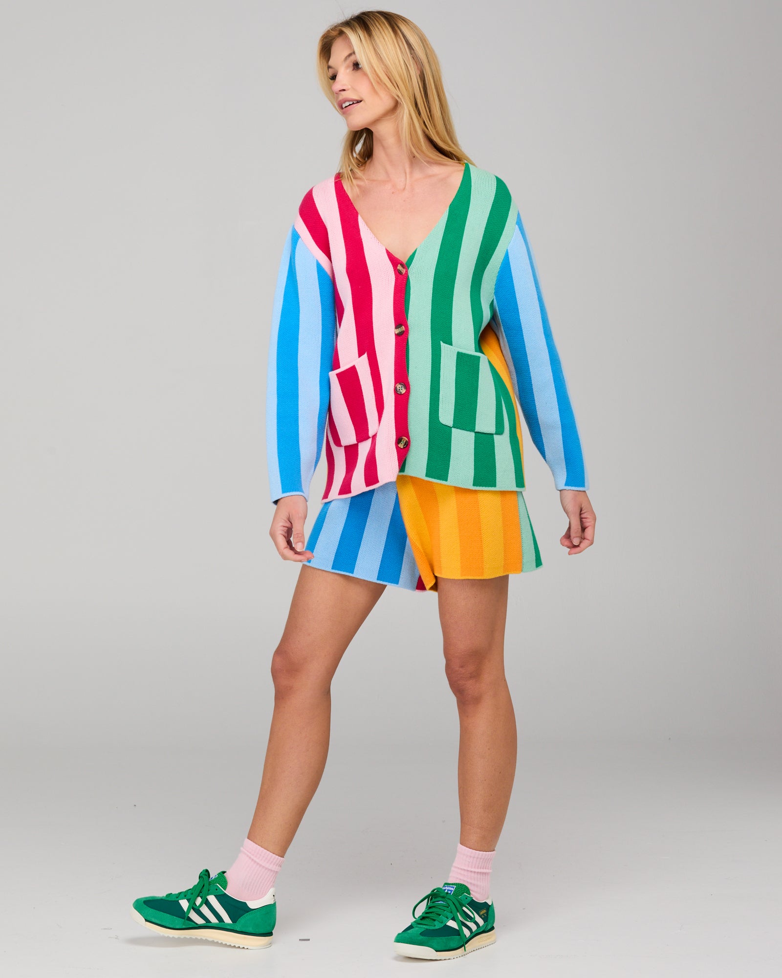 Rainbow Short - Rainbow Stripe
