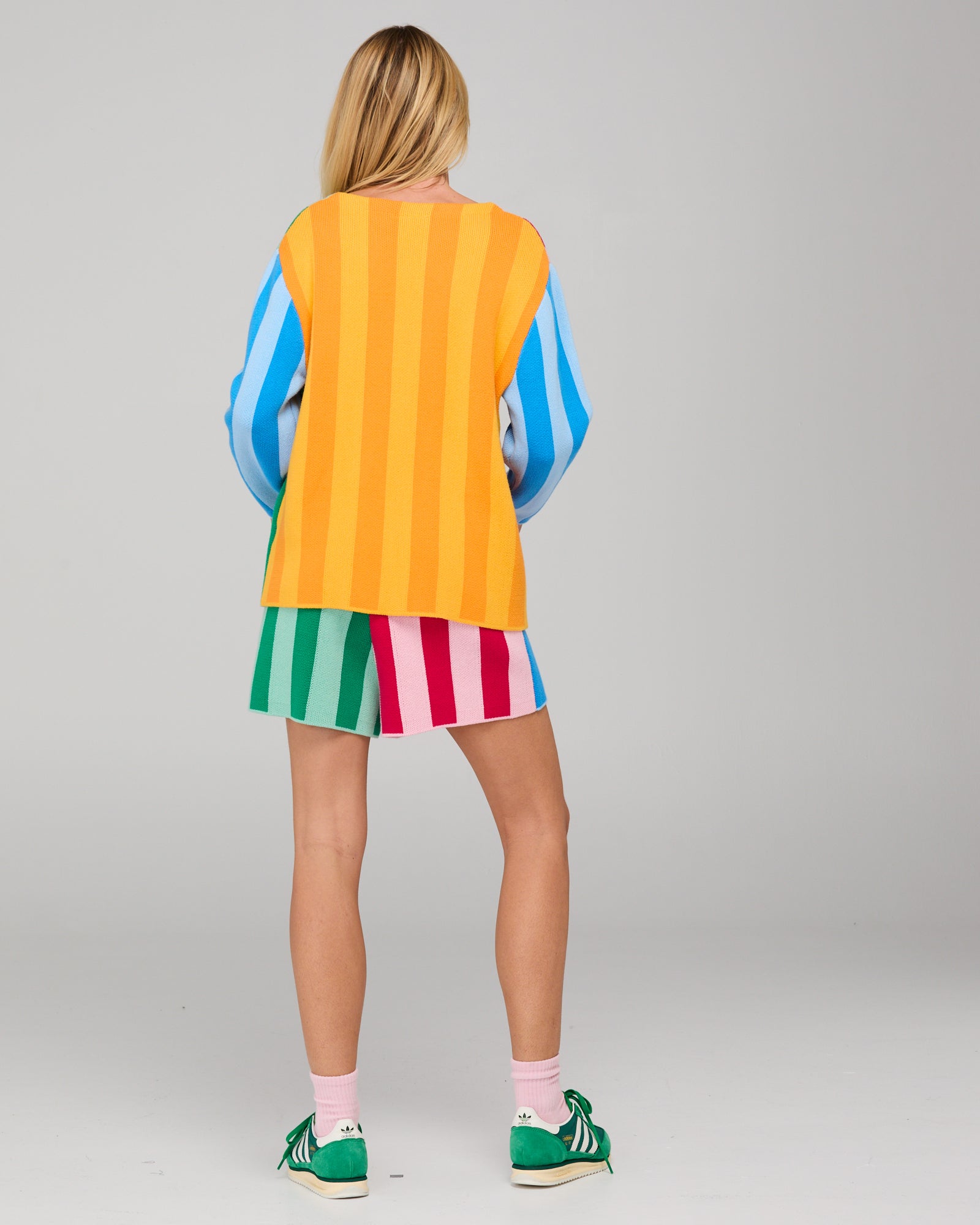 Rainbow Short - Rainbow Stripe