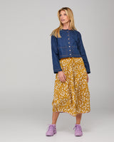 Fumiko Jacket - Dark Denim Contrast Stitching