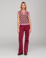 Gigi Vest - Merlot
