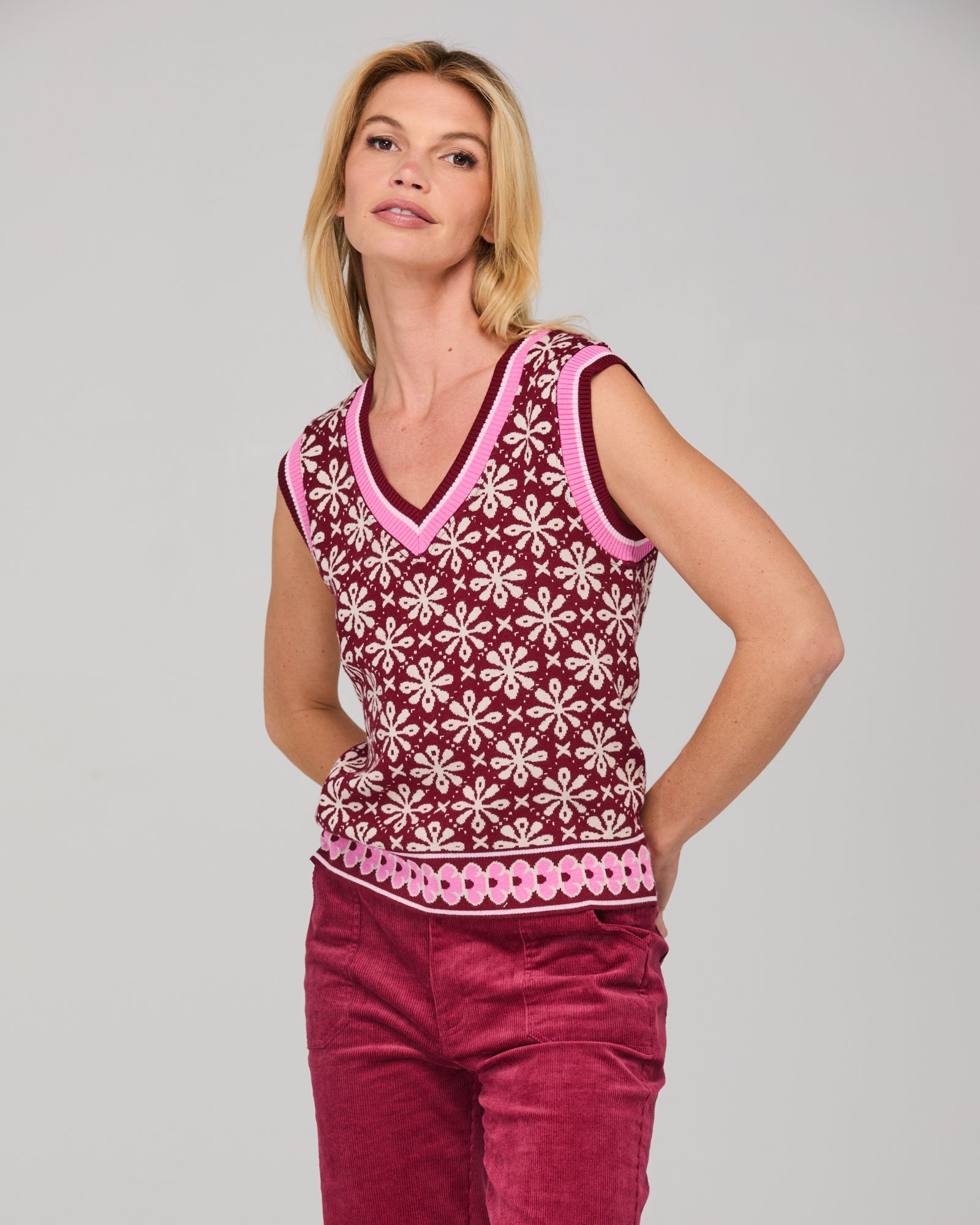 Gigi Vest - Merlot