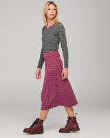 Bellissimo L/S Top -  Khaki/Navy Stripe