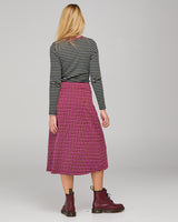 Bellissimo L/S Top -  Khaki/Navy Stripe