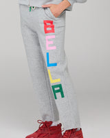 Bella Track Pant - Grey Marle