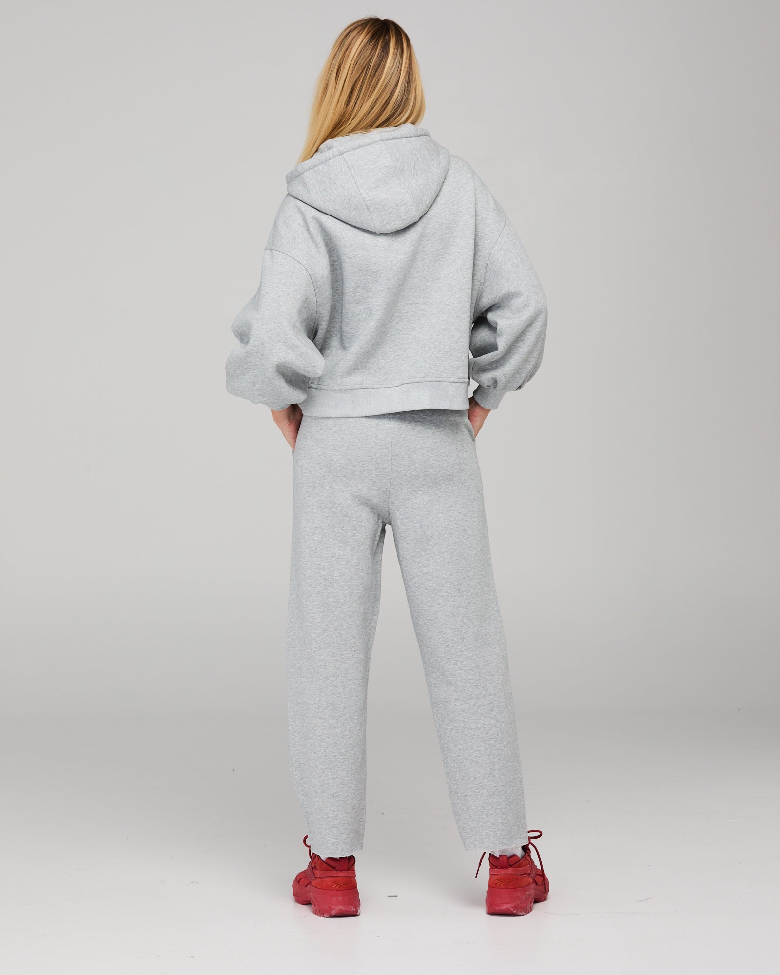 Bella Track Pant - Grey Marle