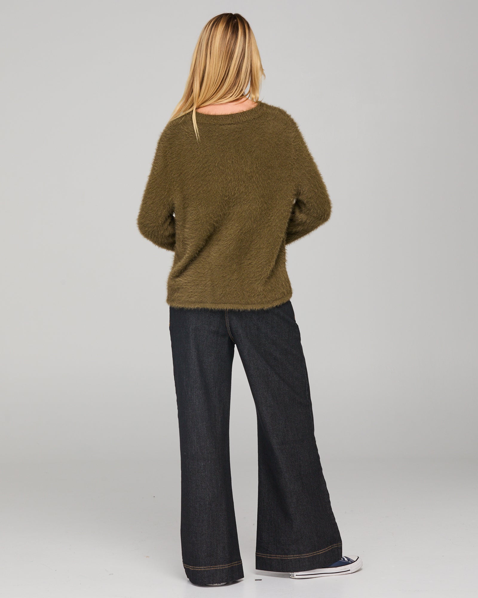 Kiwi Jumper - Dark Khaki