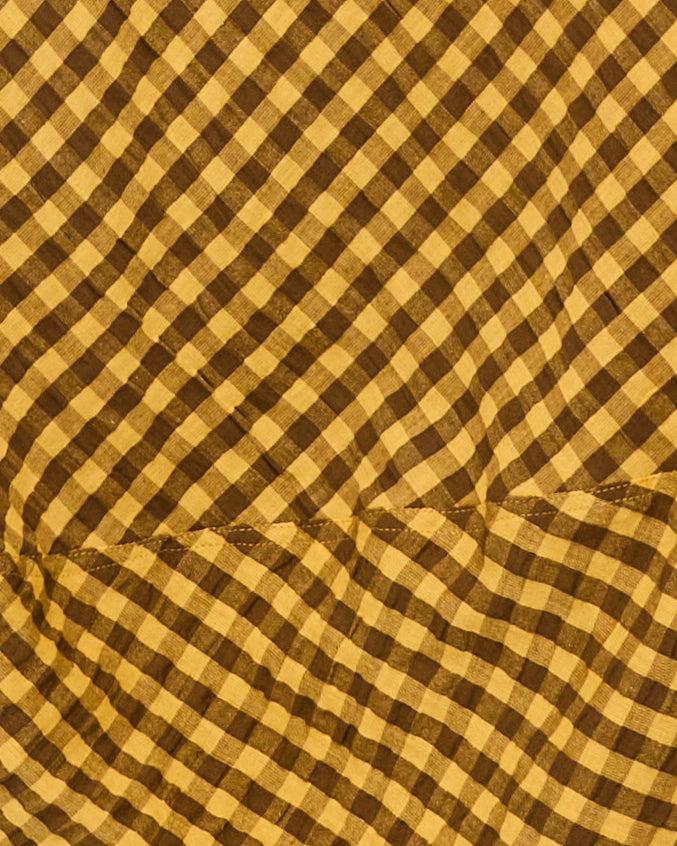 Guru Pant - Mustard Seersucker