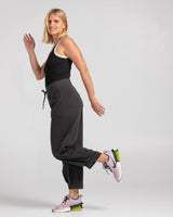 Guru Track Pant - Washed Black
