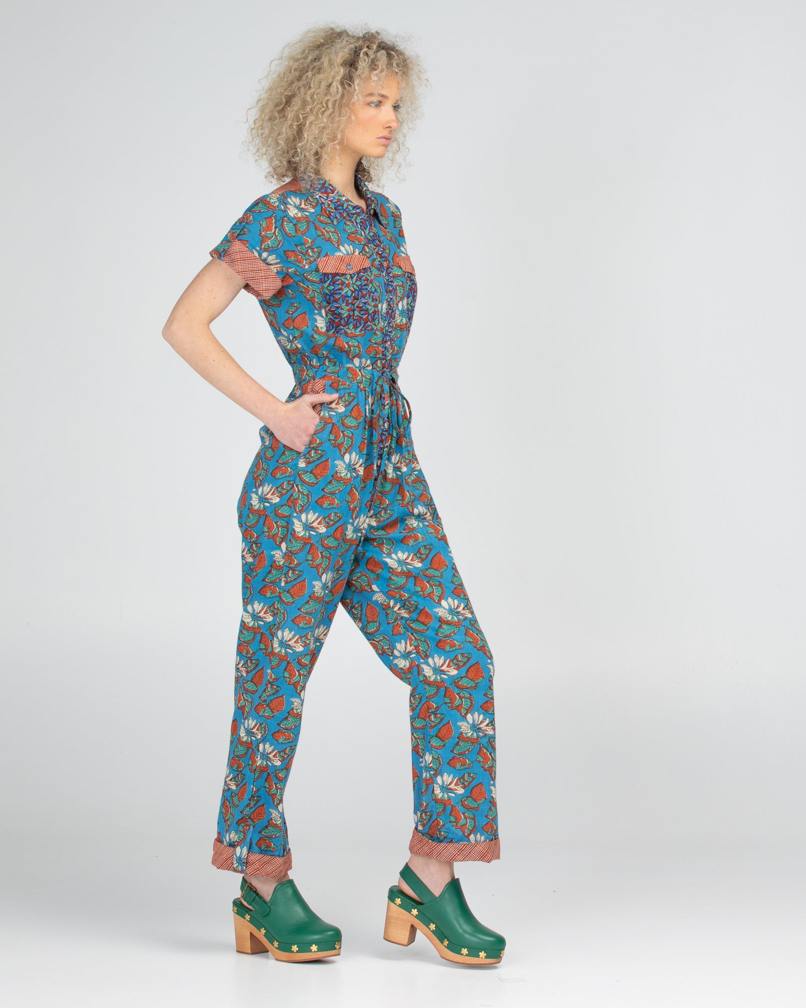 Amalfi Jumpsuit - Spliced Lettie