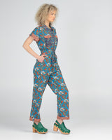 Amalfi Jumpsuit - Spliced Lettie
