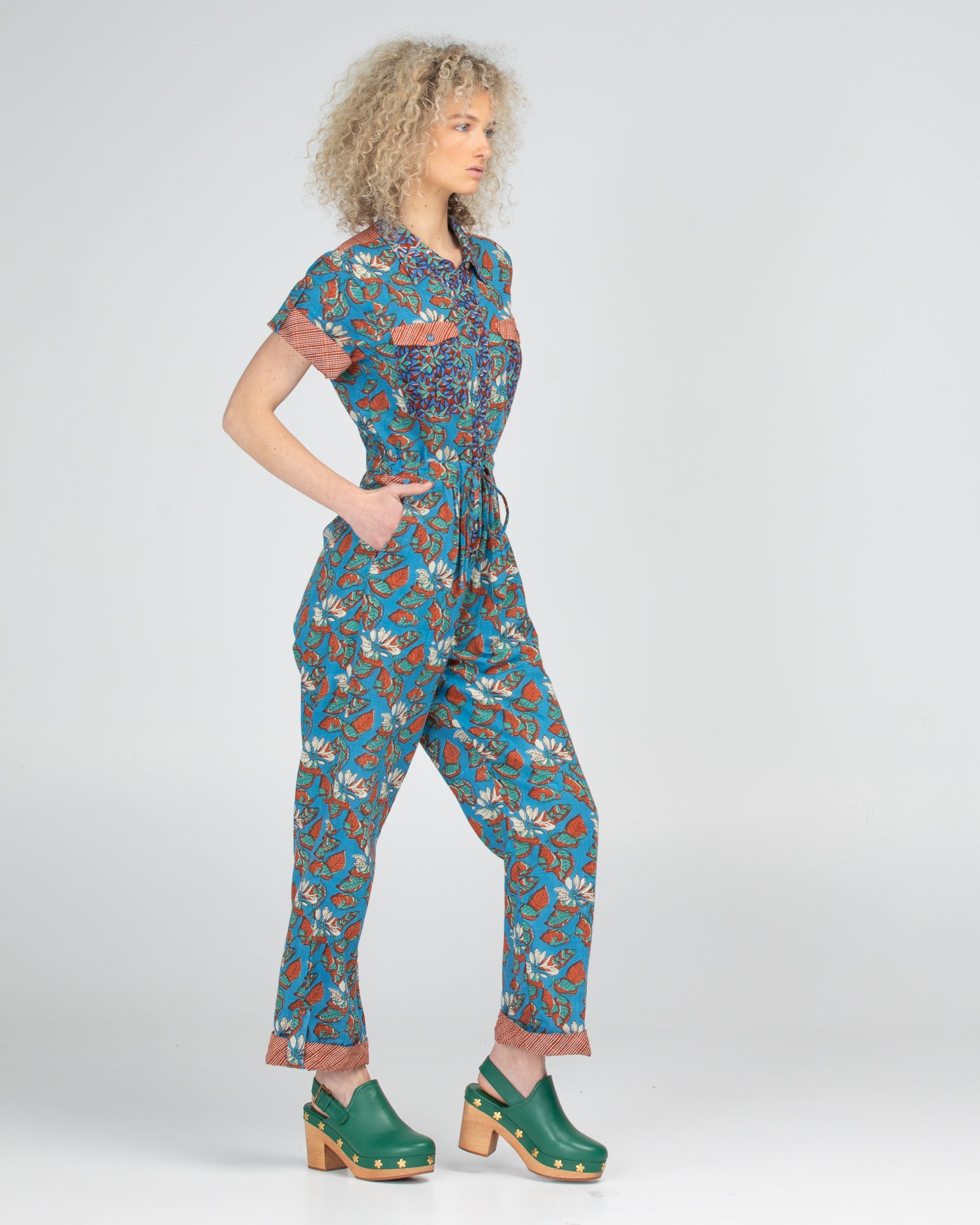 Amalfi Jumpsuit - Spliced Lettie