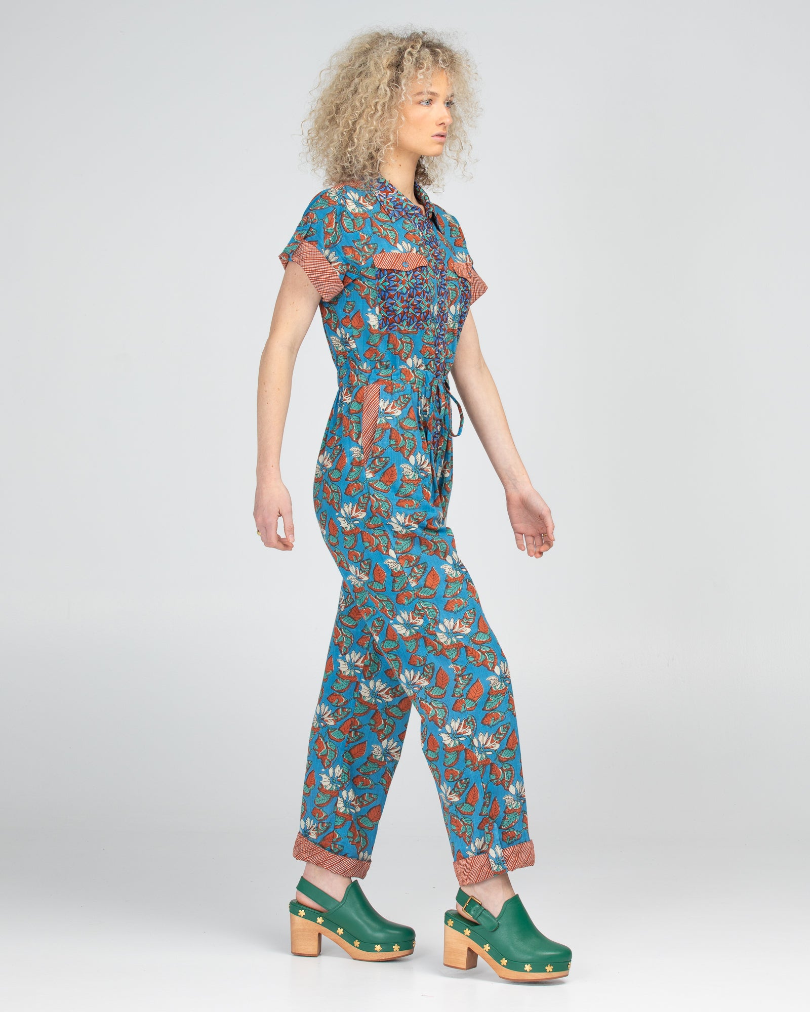 Amalfi Jumpsuit - Spliced Lettie
