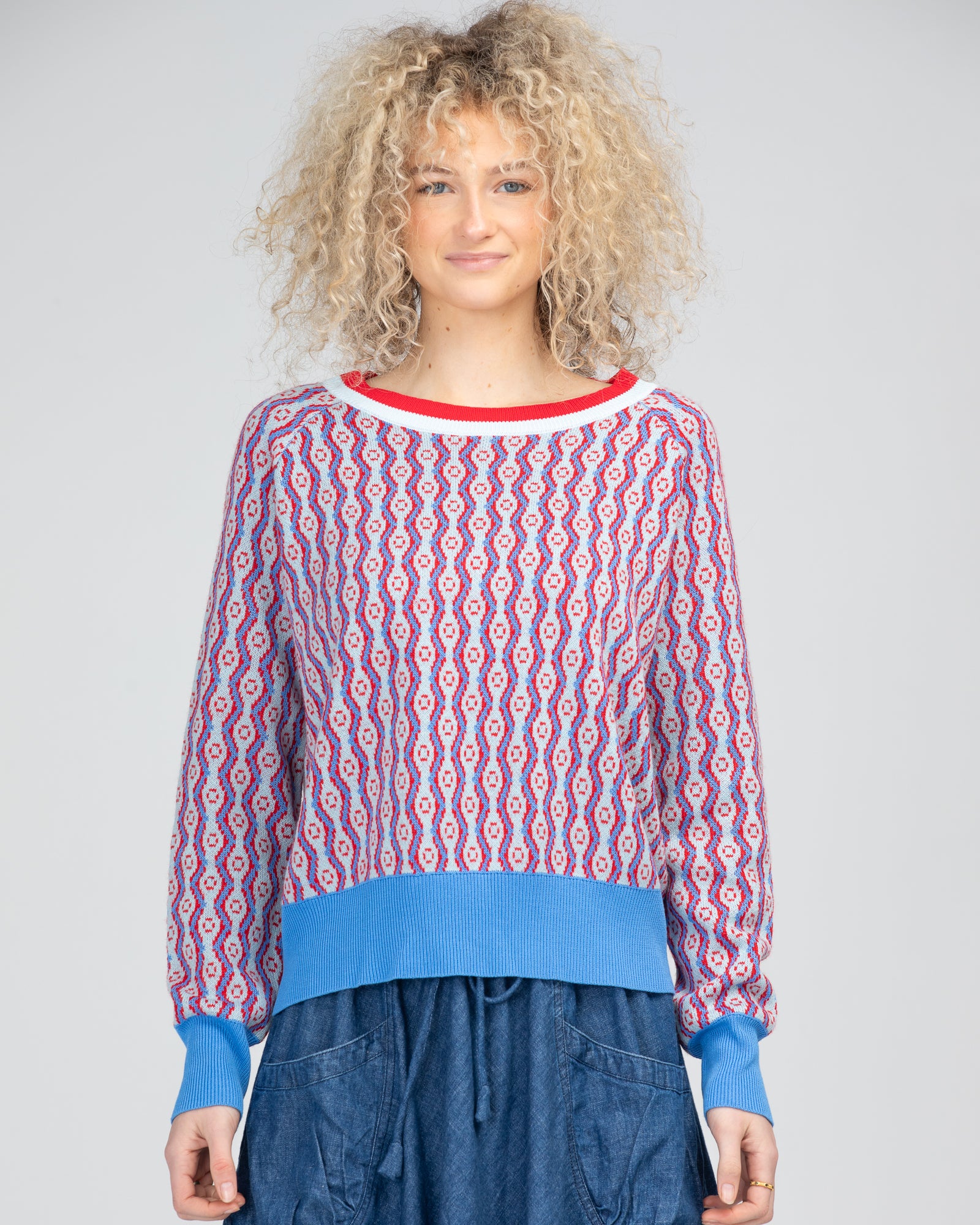 Guru Skirt - Mid Wash Denim