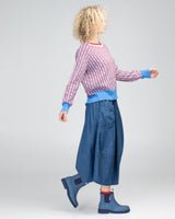 Guru Skirt - Mid Wash Denim