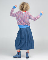 Guru Skirt - Mid Wash Denim
