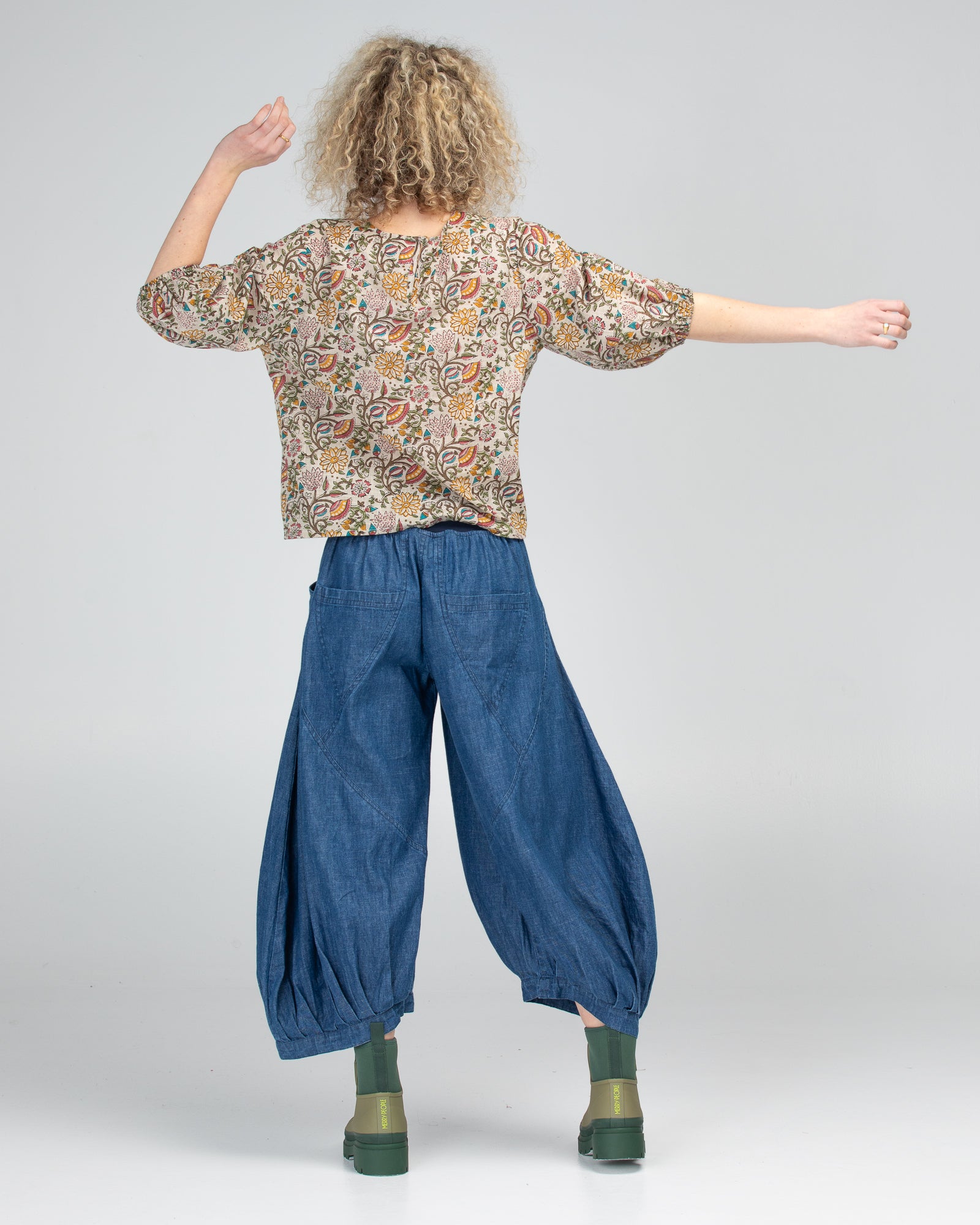 Guru Pant - Mid Wash Denim