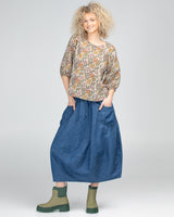 Guru Skirt - Mid Wash Denim
