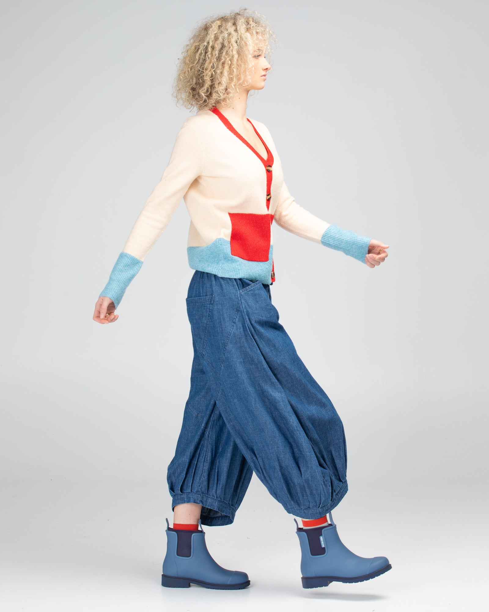 Guru Pant - Mid Wash Denim