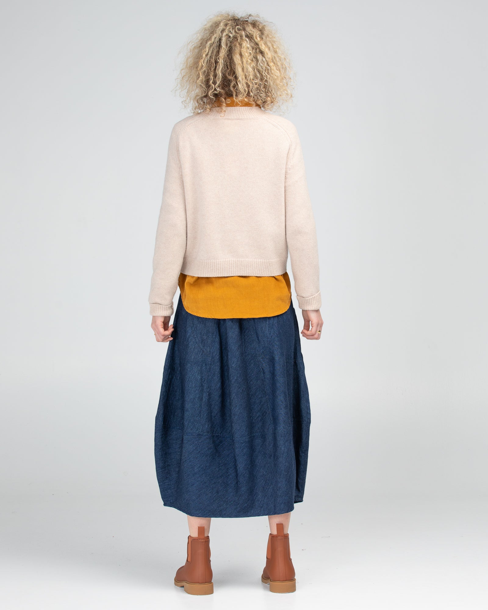 Winter Guru Skirt - Dark Denim