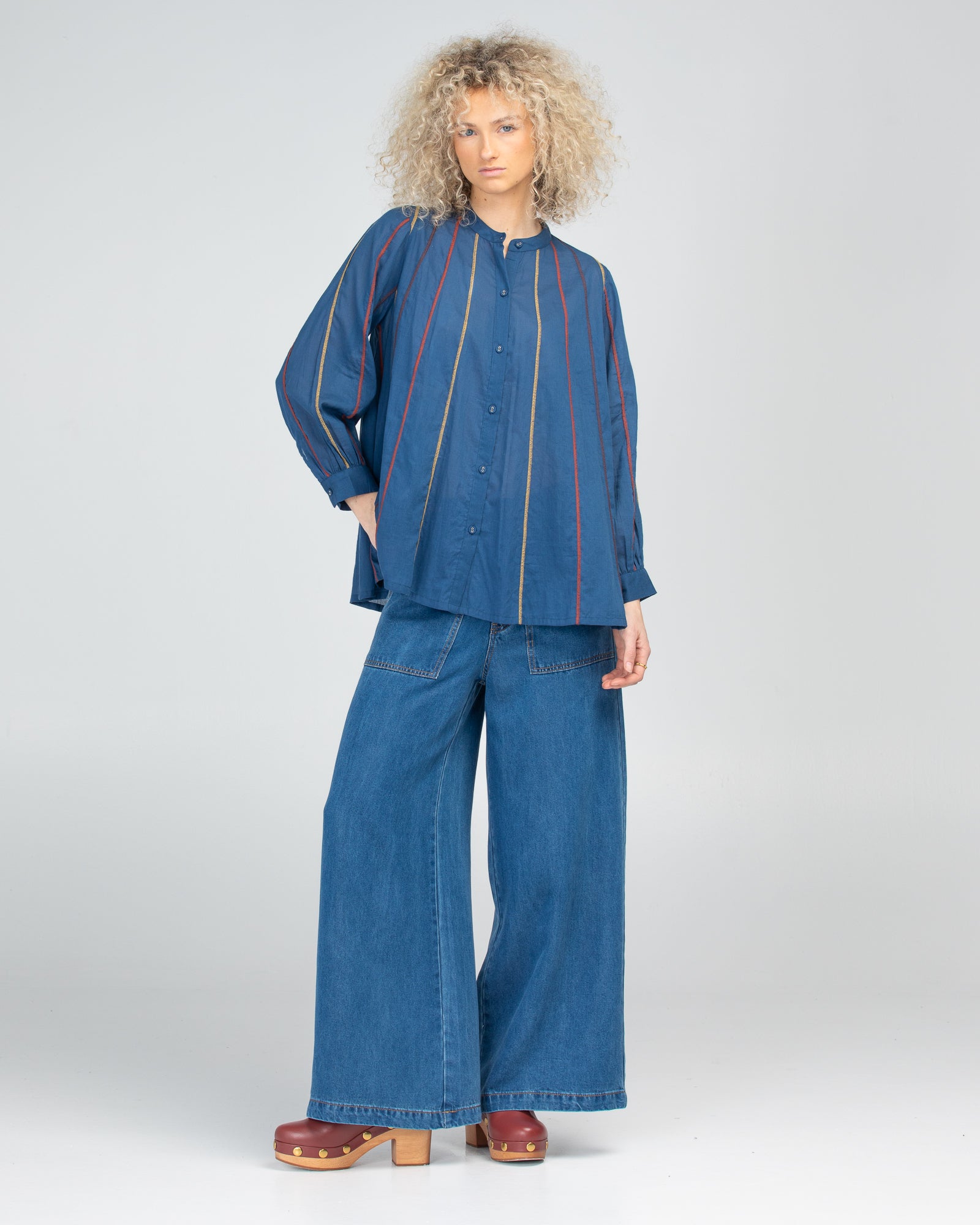 Florence Shirt - Navy