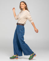 Flower Belt - Chocolate Pebble