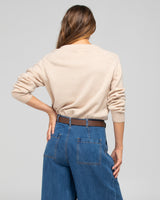 Flower Belt - Chocolate Pebble