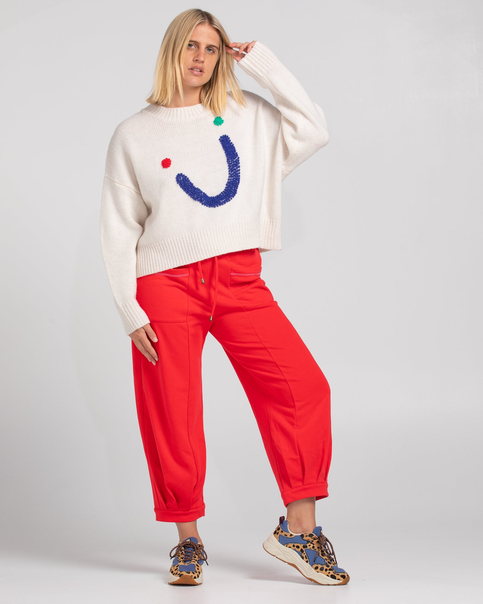 Guru Track Pant - Red