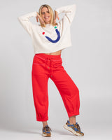 Guru Track Pant - Red