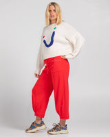 Guru Track Pant - Red