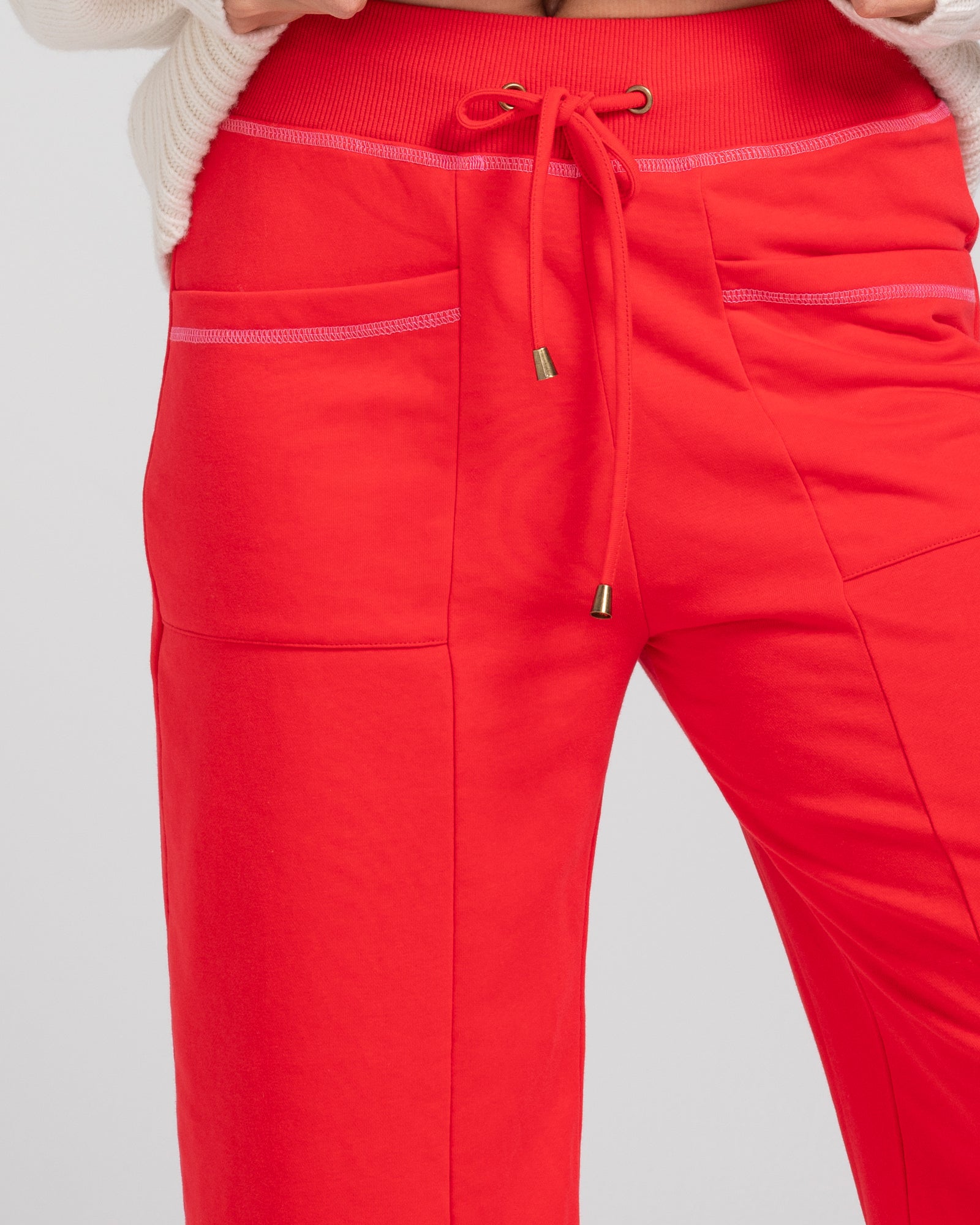 Guru Track Pant - Red