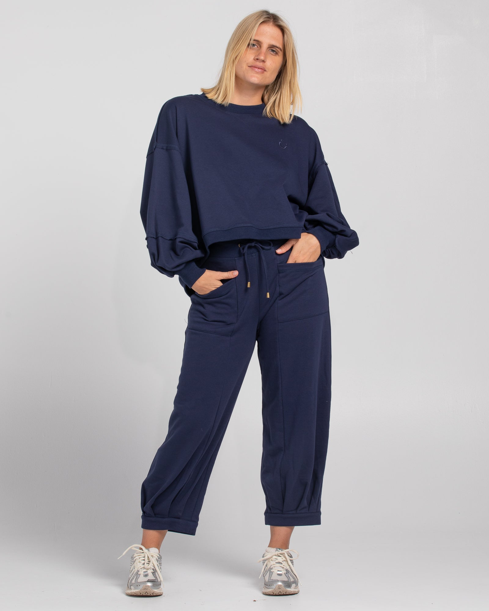 Guru Track Pant - Navy
