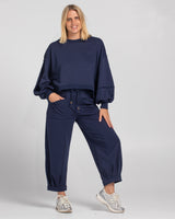 Guru Track Pant - Navy